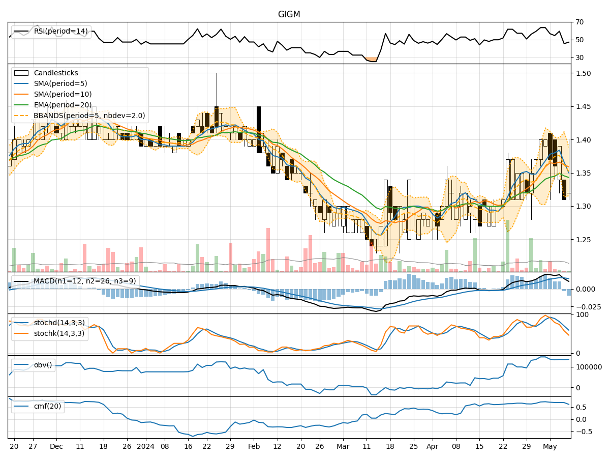Technical Analysis of GIGM