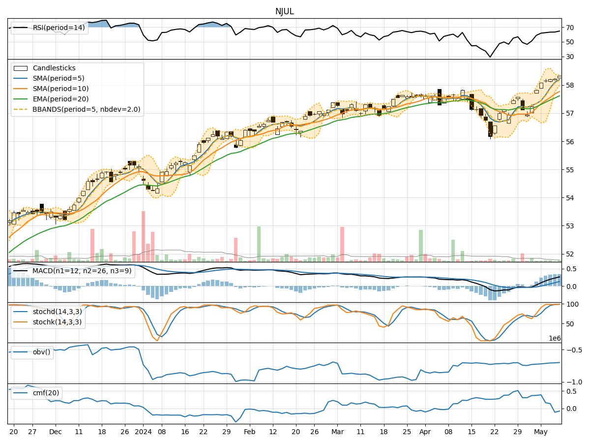 Technical Analysis of NJUL