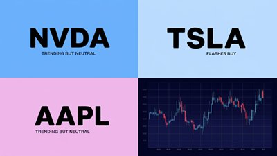 Social Media’s Top Tech Picks: TSLA Flashes Buy | NVDA, AAPL Trending but Neutral